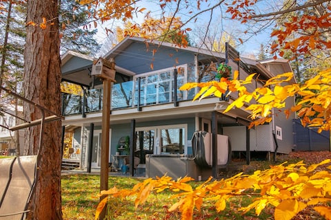 Chez Tintin et Molie (bord du lac Mégantic) + SPA