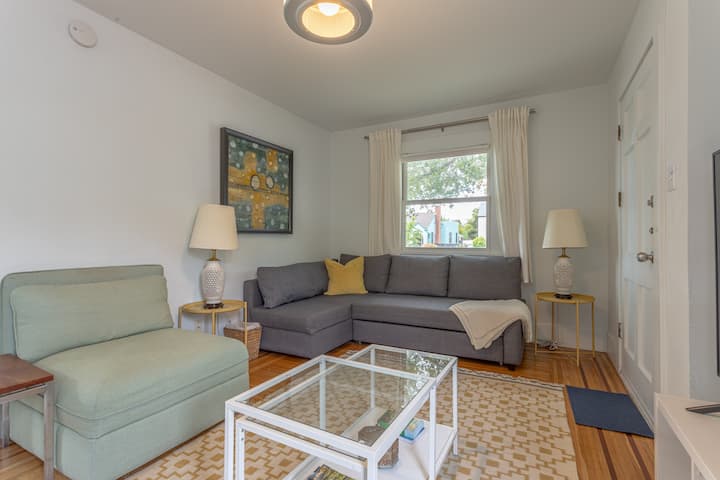 Relax in your living room and read or watch something from your Netflix account. 