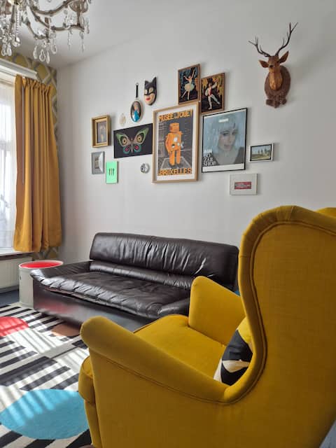 Successful Airbnb property: Spacious flat in city center close to Grand Place! in Bruxelles Brussel