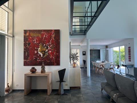 Aquarium among the vineyards