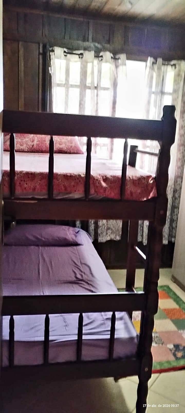 Bedroom 3 - bunk bed with 2 beds