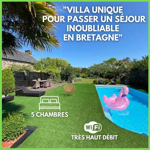 10 Person Villa - Private Pool - Sauna - Sea