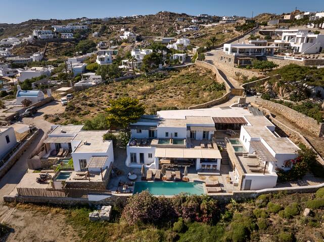 Trinity Mykonos | Sea view Villa near Scorpios gallery image 2