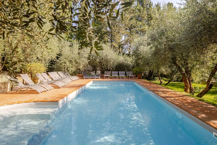Stunning exclusive Estate,3km to Uffizi,12bdr,pool