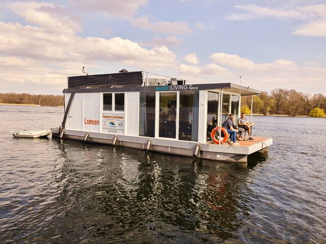 Erlebnis Hausboot Berlin (Urlaub,Workation,Party)