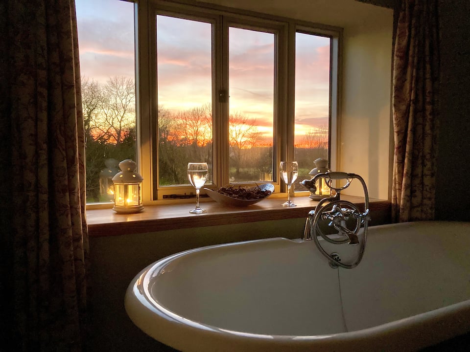 The Stables, by a stream and an old orchard in the Cotswolds, Kingswood, Cotswolds, United Kingdom, photo 10 of 10