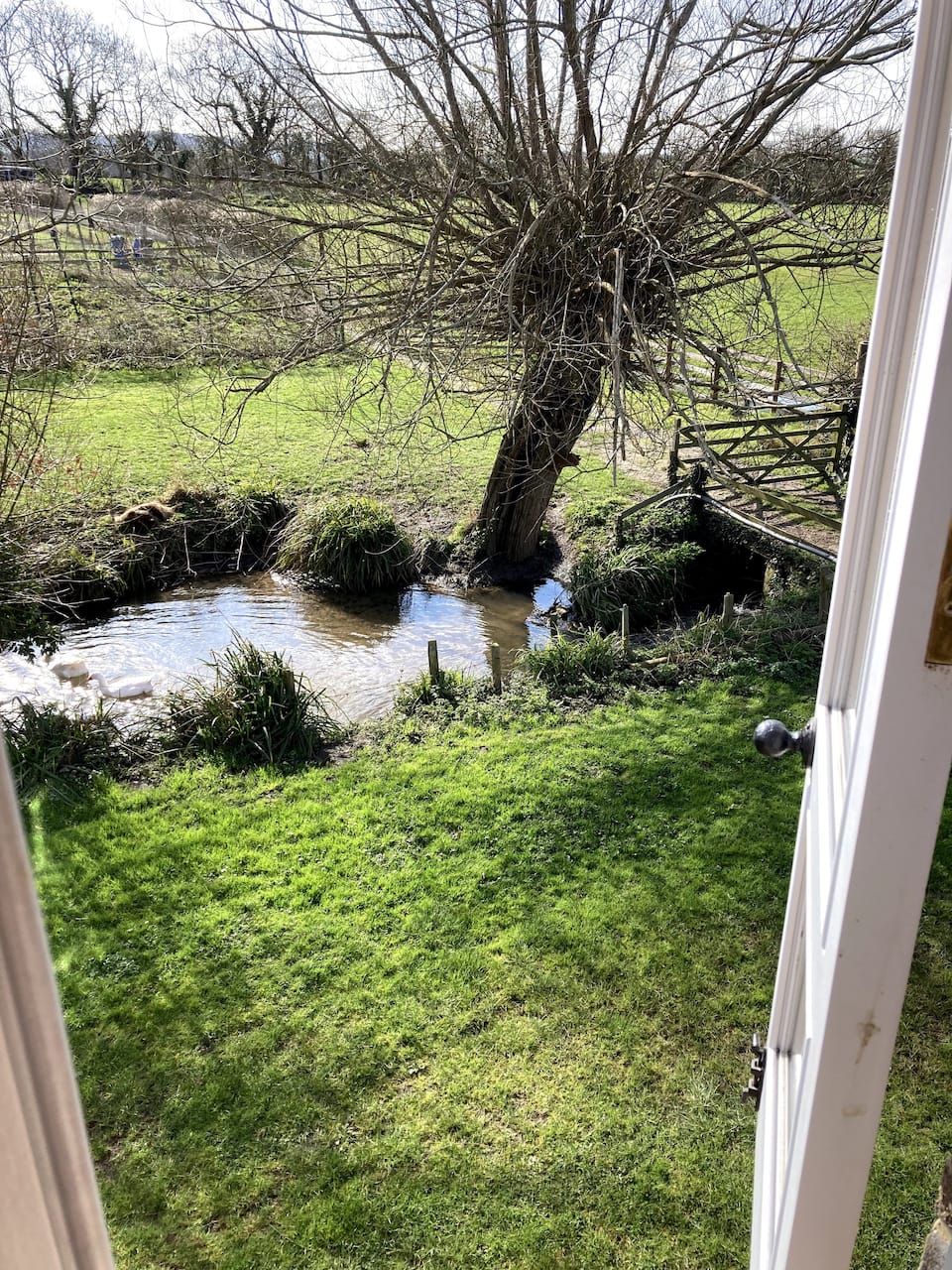 The Stables, by a stream and an old orchard in the Cotswolds, Kingswood, Cotswolds, United Kingdom, photo 9 of 10