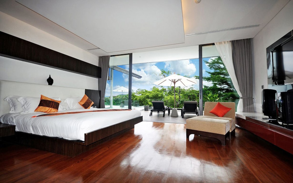 ห้องนอนใหญ่ 1 - ตอนนี้มีพื้นกระเบื้องหรู