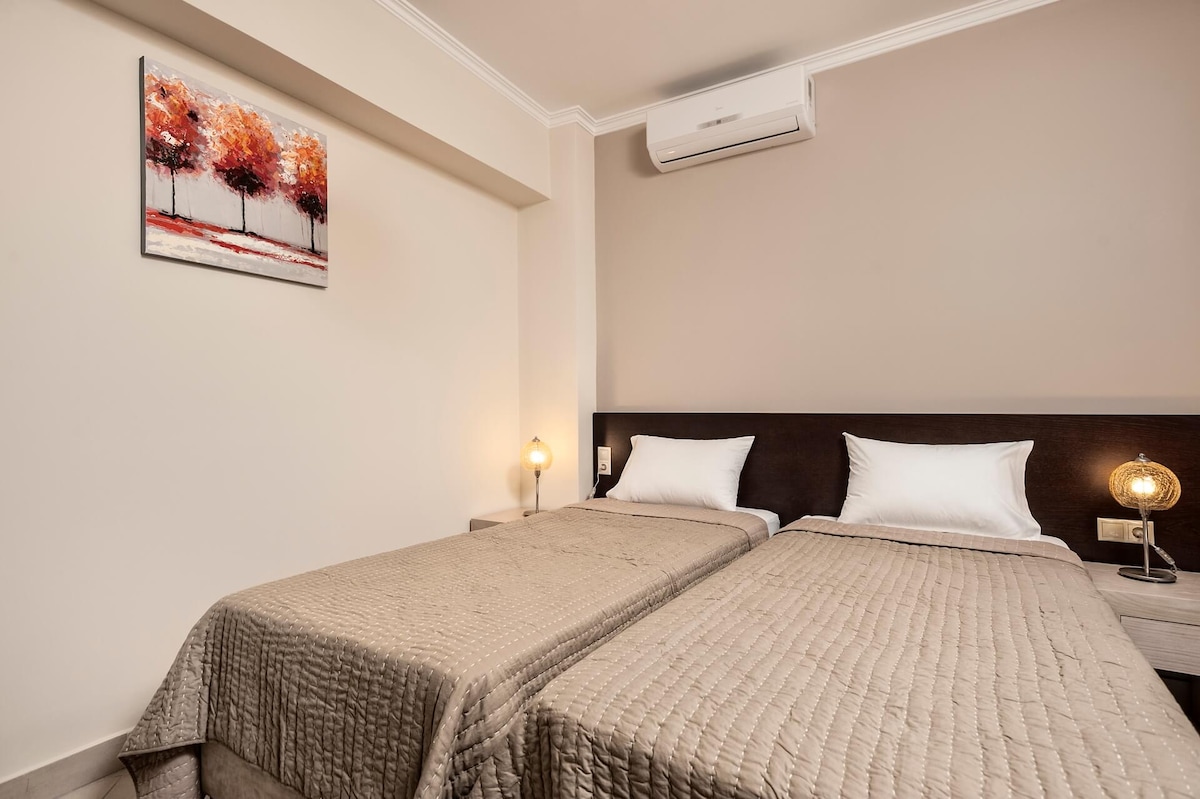 חדר שינה 3 עם שתי מיטות יחיד