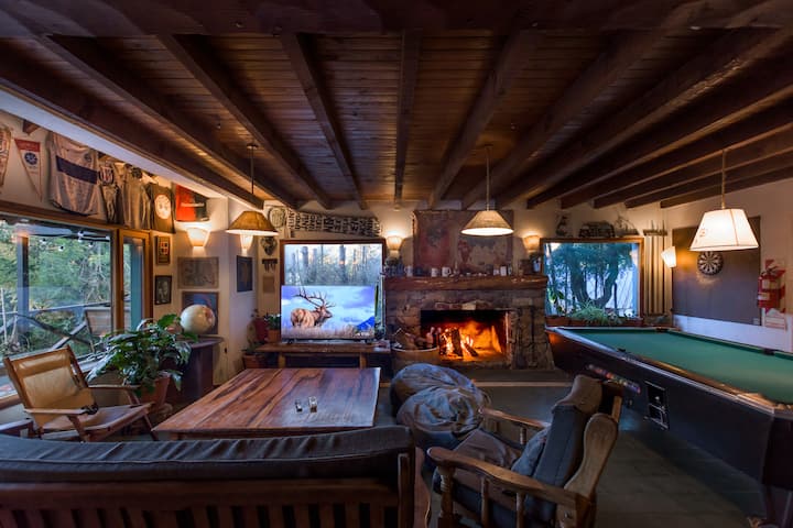 Hostel La Angostura - Doble Con Baño Privado Y Tv - Villa La Angostura