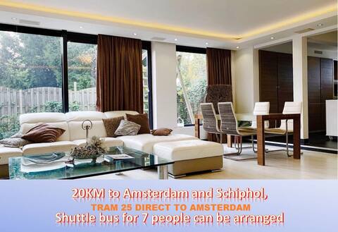 160m2 house only  family or business Tram to Ams.