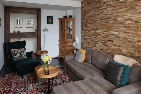 "Old" Apartment D near city park, Netflix, Airco