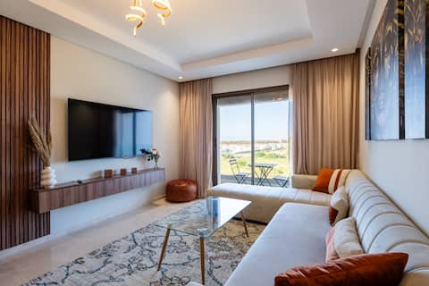 Popular Airbnb listing: Stylish & bright apt near Rabat, parking, Netflix in Témara