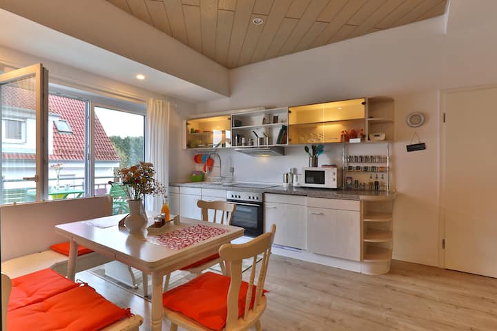 Nürtingen: Balcony loft-style apartment on the Neckar
