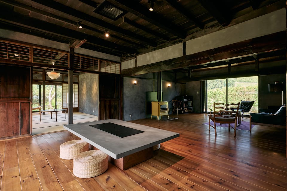 Nagare, a 100-year-old house facing the Central Alps, Iijima, Nagano, Japan, photo 3 of 10