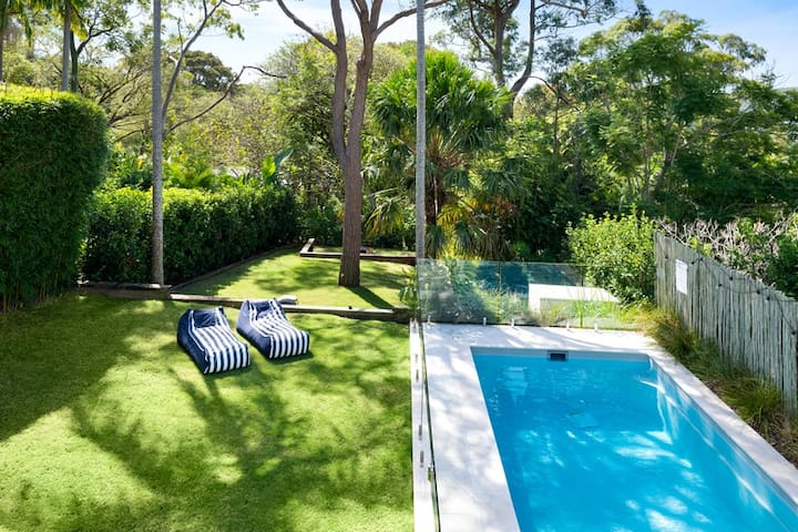 500 M from the beach with heated pool