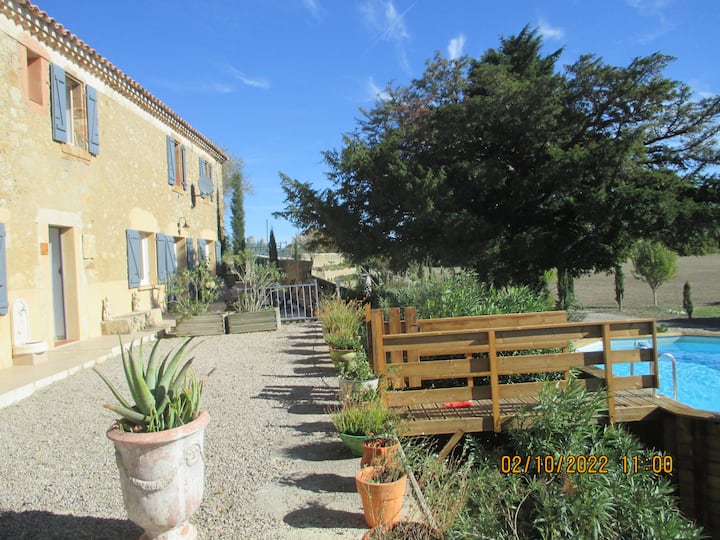 Mas En Pierre, Piscine, Bordé Par Une Rivière. - Lézignan-Corbières