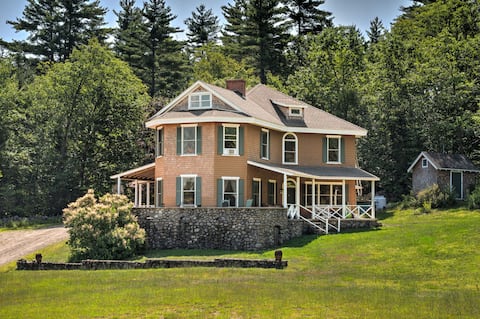 Epic Home- Stunning Mt Chocorua Views, lake access