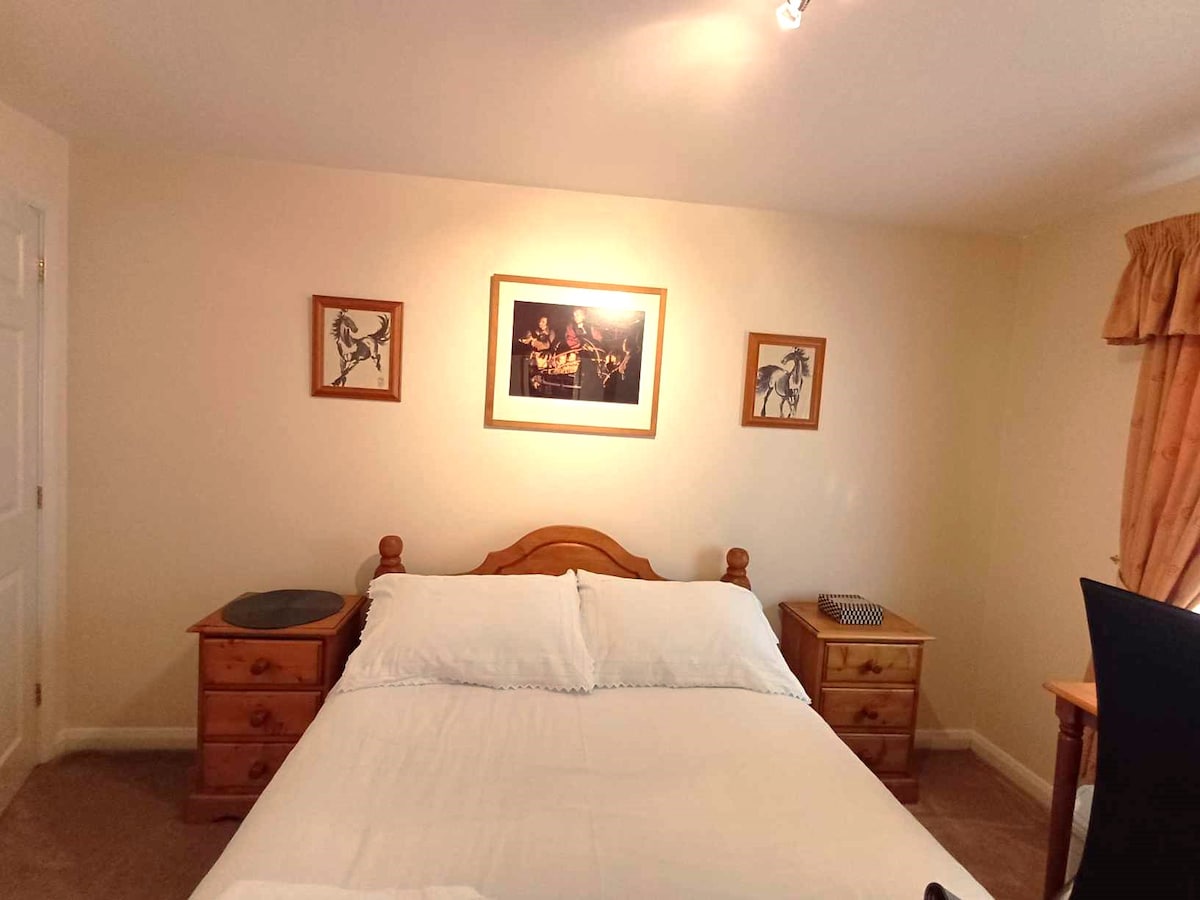 Bračni krevet s velikim televizorom, posteljinom, radnom stanicom, sušilom za kosu, bežičnim internetom u ormaru i osnovnim potrepštinama.

Sve što trebate ste vi i vaše osobne stvari. 

Požurite i rezervirajte smještaj kako biste izbjegli razočaranja.
