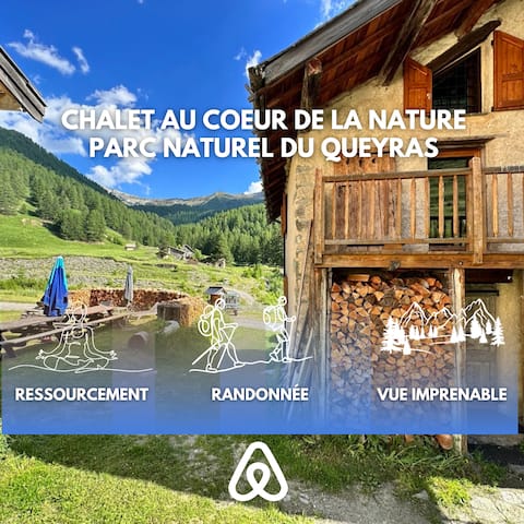 Alpine Chalet – Exceptional View – Queyras Park