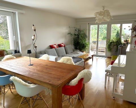 Popular Airbnb listing: Comfortable apartment with view on Lake Zurich in Weinegg