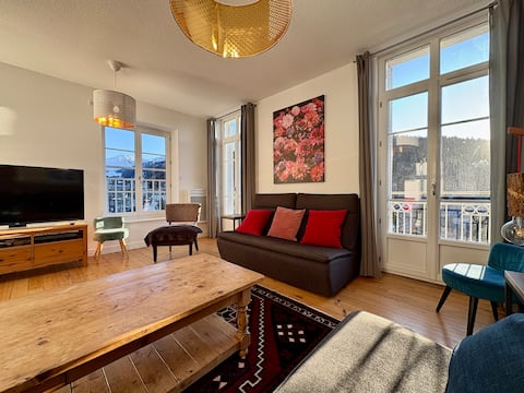 Villa Les Dahlias 4* Le Mont-Dore  Terrasse Garage