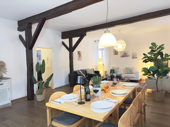 Luxury Old Town Suite | Xxl Terrace I Riverview - Heidelberg