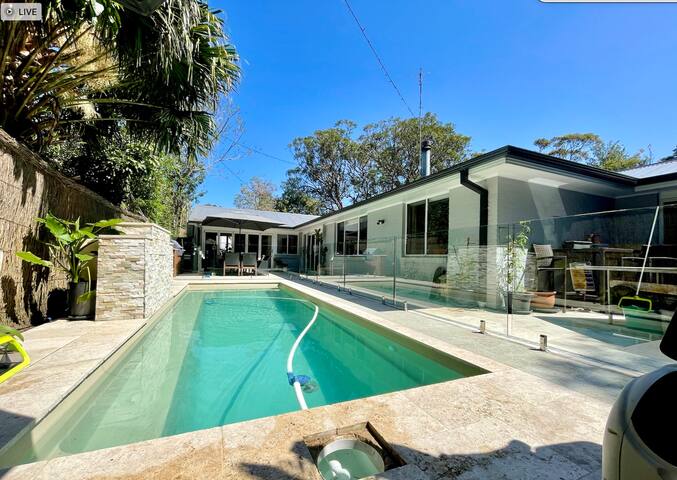 Summer Getaway: family home with pool & hot tub gallery image 2