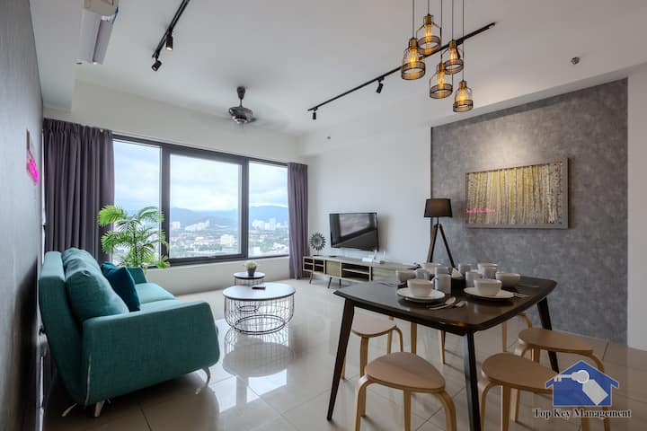 City View 3br Suite @ Macalister | Near Komtar - Penang