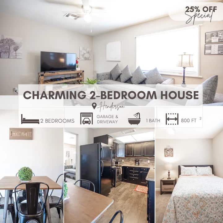 Charming 2 Bedroom House - Nevada