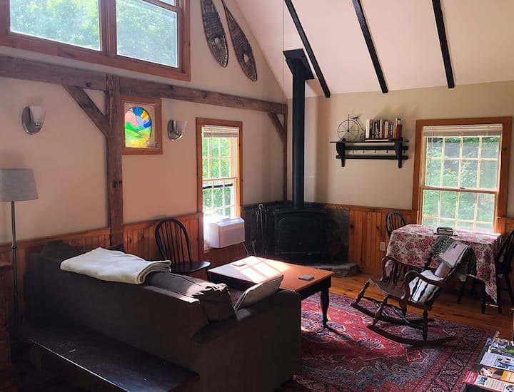Private Cabin/PetsOK/Minutes to Okemo/AC/Fast Wifi