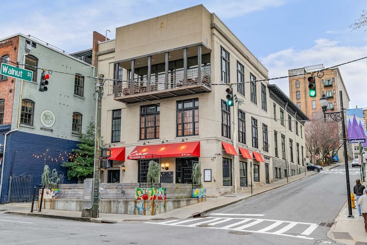 Luxury Downtown Asheville Loft