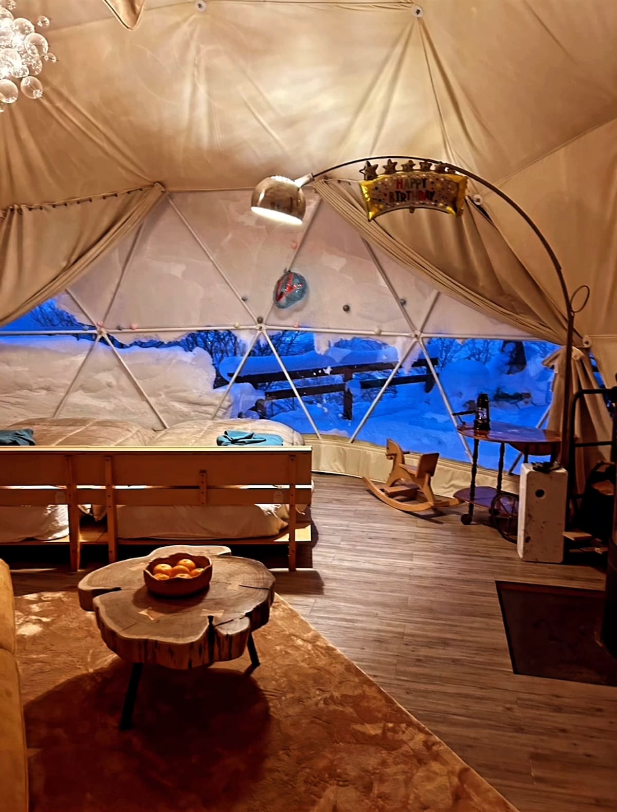 Private glamping plan with sauna Sapporo - Houses for Rent in