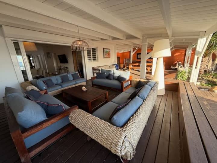 Villa 'Perle De Corail', Les Pieds Dans L'eau - Saint-Gilles les Bains