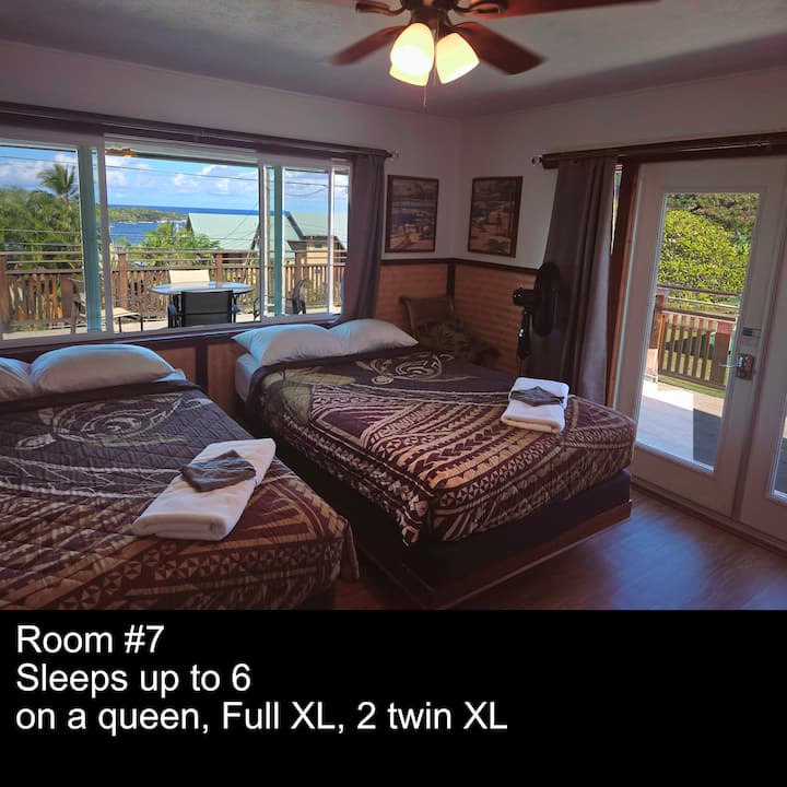 Hana Inn rm 7 -Hana Bay View/formerly Joe's Place - Bed and