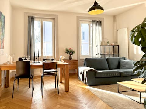 Top performing Airbnb: Living in the beautiful Mattenhofquartier 1st floor in Mattenhof