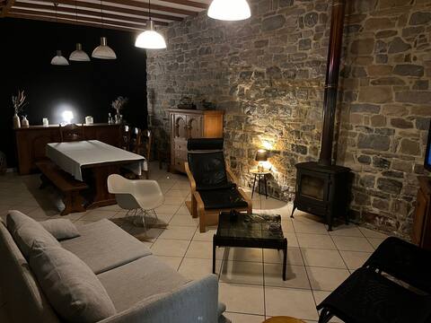 Cottage near Huy, 3 bedrooms, 8 people.