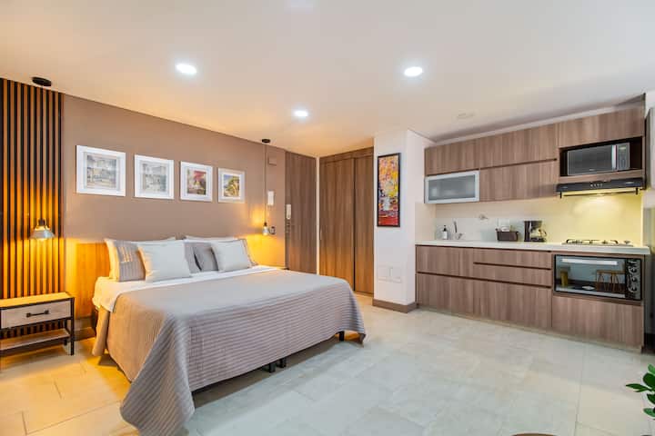Studio 1br In Laureles Near 1st Park And Cra La 70 - Medellín