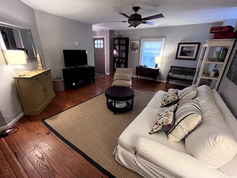 Top performing Airbnb: Little Blue Bungalow on Hurt Street in Inman Park
