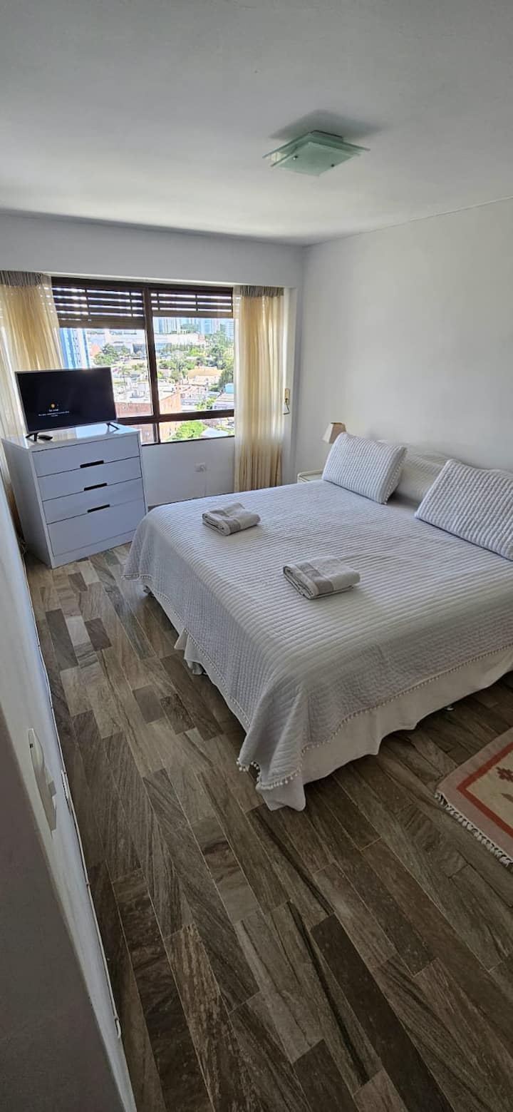 Overlooking La Mansa beach