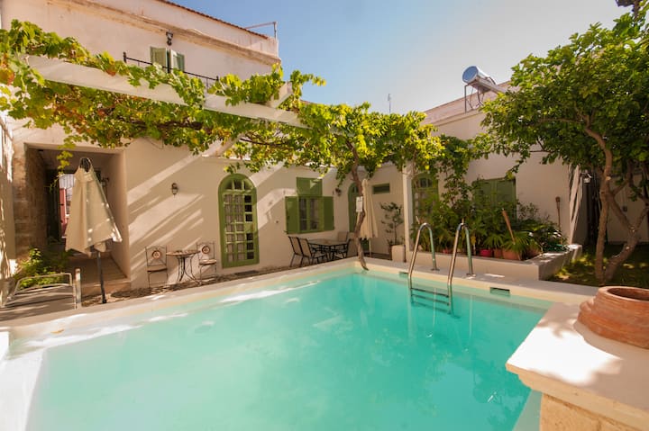Villa Mediterana – Historic House W/ Private Pool - Rhodes, Greece