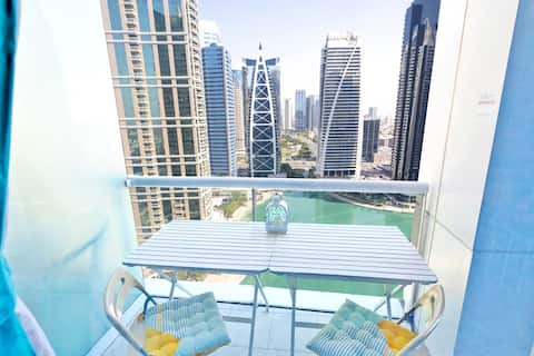 Successful Airbnb property: Boutique Condo by Metro - Walk to the Beach! in Al Thanyah Fifth