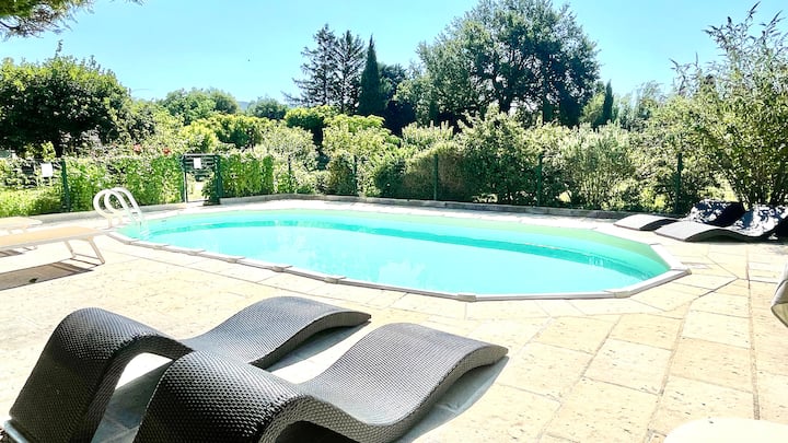 Rendez-vous Avec Les Cigales - Gîte. Clim.piscine. - Cavaillon