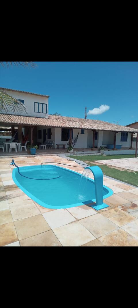 Sea front house, swimming pool, 5 bedrooms