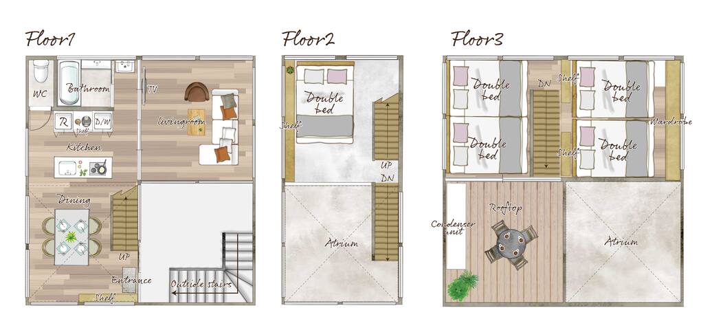 Near Shinjuku!MAX10!glass walls/roof balcony! /NM3 gallery image 5