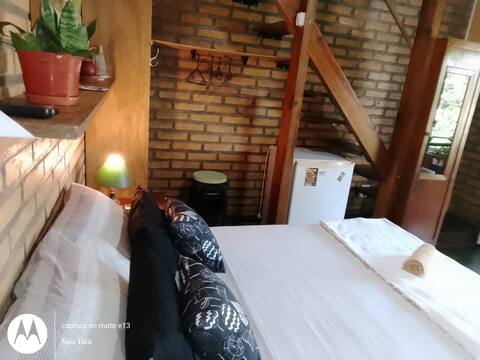 Triple room with private bathroom and balcony