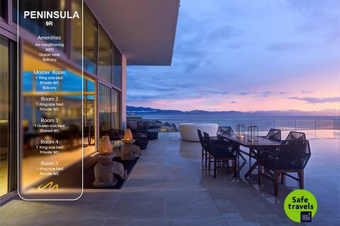 PH Rooftop W/Jacuzzi, Chef & Staff Peninsula 9R