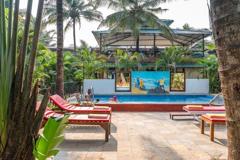 Quadruple Garden Hut Agonda Beach