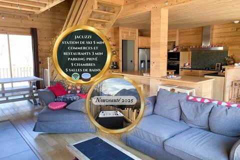 Maison Style Chalet-Jacuzzi, Sailhan's Serenity