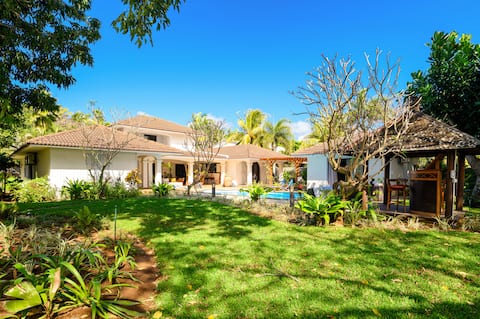 Coveted villa nestled in a lush tropical garden